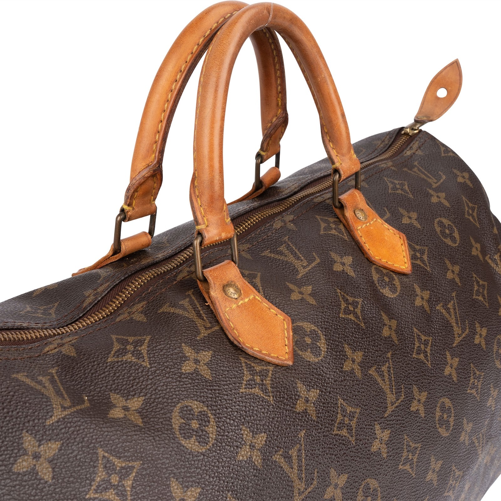 Louis Vuitton Monogram Canvas Speedy 40 Handbag - vintageandkickz