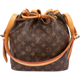 Louis Vuitton Monogram Canvas Sac Noé Petit Shoulder Bag