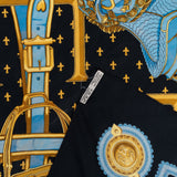 Hermès Selles à Housse Silk 90 Scarf Tuch