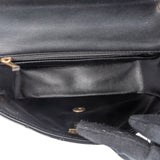 Chanel Quilted Patent Leather Mini Rectangular Single Flap Heart Chain Crossbody Bag