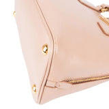Prada Pink Saffiano Leather Small Promenade Handbag