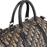 Christian Dior Trotter Monogram Canvas Boston Handbag