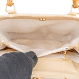 Gucci Patent Leather Bamboo Handle Large Diana Tote Handbag