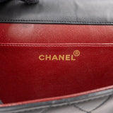 Chanel Quilted Lambskin 24K Gold Single Flap Crossbody Bag