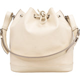 Louis Vuitton Blanco Epi Leather NM Sac Noé Petit Shoulder Bag