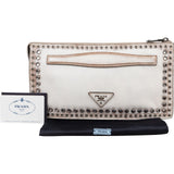 Prada Crystal Leather Clutch Bag BP788H
