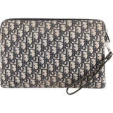 Dior Trotter Monogram Clutch xx maße - vintageandkickz