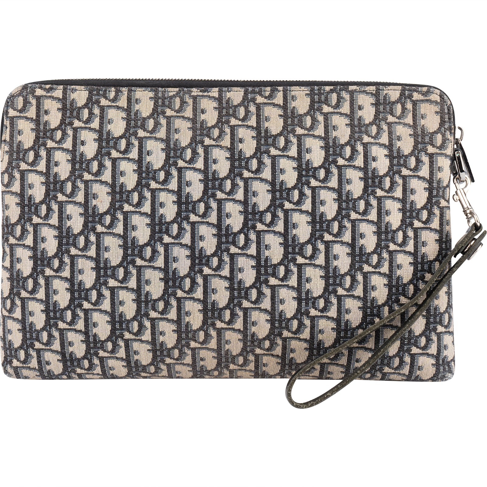 Dior Trotter Monogram Clutch xx maße - vintageandkickz