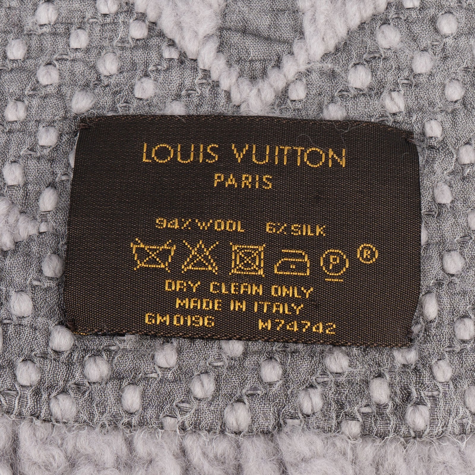 [🔄️B19 / F29] Louis Vuitton Monogram Logomania Schal Scarf - vintageandkickz