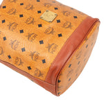 MCM Monogram Visetos Drawstring Bucket Crossbody Bag - vintageandkickz