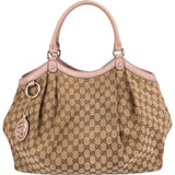 Gucci Monogram GG Canvas Sukey Hobo Shoulder Bag