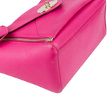 Mulberry Pink Leather Small Willow Tote Handbag