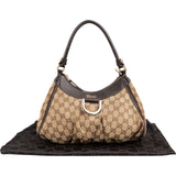 Gucci Monogram GG Canvas Abbey D-Ring Shoulder Bag