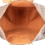 Louis Vuitton Monogram Canvas Keepall 55 Bandoulière Travel Bag