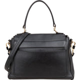 Chloé Black Leather Faye Day Bag Handbag