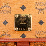 MCM Monogram Visetos Buckle Flap Crossbody Bag