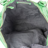 Balenciaga Green Leather City Handbag