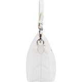 Miu Miu Quilted Patent Leather Mini Pouch Handbag