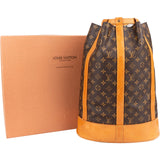 Louis Vuitton Monogram Canvas Randonnee GM Backpack Shoulder Bag