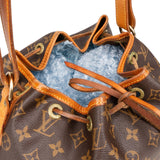 Louis Vuitton Monogram Canvas Sac Noé Petit Shoulder Bag - vintageandkickz