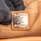 MCM Monogram Visetos Mini Drawstring Bucket Crossbody Bag