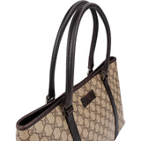 Gucci Monogram GG Supreme Canvas Tote Shoulder Bag