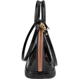 Louis Vuitton Noir Monogram Vernis Leather Alma BB Handbag