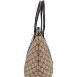 Gucci Monogram GG Supreme Canvas Tote Shoulder Bag