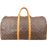 Louis Vuitton Monogram Canvas Keepall 60 Travel Bag