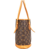 Louis Vuitton Monogram Canvas Bucket PM Shoulder Bag