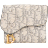 Christian Dior Trotter Monogram Saddle Compact Wallet