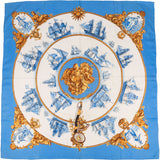 Hermès Silhouettes Navales Silk 90 Scarf Tuch