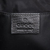 Gucci Black Monogram GG Canvas Supreme Belt Crossbody Bag