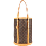 Louis Vuitton Monogram Canvas Bucket GM Shoulder Bag