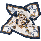 Hermès Harnais Francais Premier Empire Silk Carre 90 Scarf Tuch