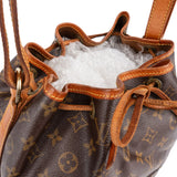 Louis Vuitton Monogram Canvas Sac Noé Petit Shoulder Bag