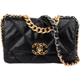 Chanel 19 Quilted Lambskin Single Flap Crossbody Bag