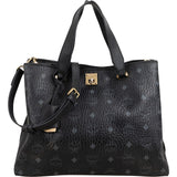 MCM Visetos Monogram Milla Tote Handbag