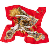 Hermès Sanssoucy Silk Carre 90 Scarf Tuch