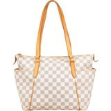 Louis Vuitton Monogram Damier Azur Canvas Totally PM Shoulder Bag