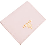 Prada Pink Saffiano Leather Small Wallet