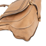 Chloé Brown Leather Marcie Handbag