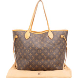 Louis Vuitton Monogram Canvas Neverfull MM Shoulder Bag