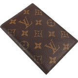 Louis Vuitton Monogram Canvas Passport Cover Card Holder
