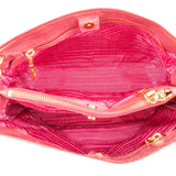 Prada Pink Vitello Lux Shine Leather Tote Handbag