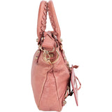 Balenciaga Pink Leather Small City Handbag