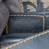 Christian Dior Oblique Trotter Monogram Canvas Saddle Shoulder Bag