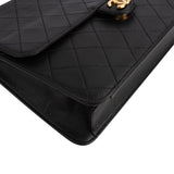 Chanel Quilted Lambskin 24K Gold Single Flap Shoulder Bag