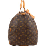 Louis Vuitton Monogram Canvas Keepall 55 Travel Bag