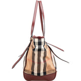 Burberry Haymarket Check Canterbury Tote Shoulder Bag